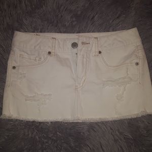 American eagle denim skirt